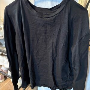 Banana Republic Black Long Sleeve Top S